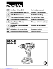 Makita DDF456 Instruction Manual