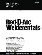 Lincoln Electric RED-D-ARC GX 300 Operator's Manual