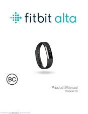 Fitbit Zip Alta Product Manual
