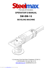 SteelMax SM-BM-16 Operator's Manual