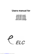 ELC dmXLAN node3 User Manual