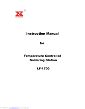 Xytronic LF-1700 Instruction Manual