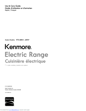 Kenmore 970-6895 Series Use & Care Manual