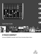 Behringer X-Touch Compact Manuals | ManualsLib