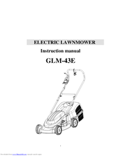 GAMA GARDEN GLM-43E Instruction Manual