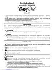 BabyOno 117 User Manual