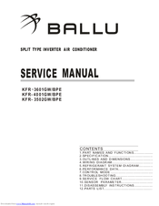Ballu KFR-3601BPE Service Manual