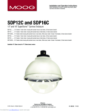Moog SDP16C Installation And Operation Instructions Manual