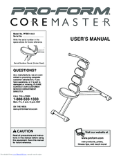 Pro-Form COREMASTER PFBE1144.0 User Manual