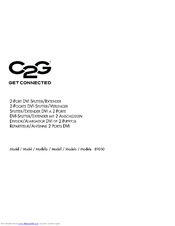 C2G 89030 Manual