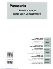Panasonic U-5MX4XPQ Operation Manual