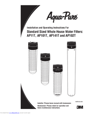 aqua-pure AP101T Installation And Operating Instructions Manual