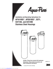 aqua-pure AP1610SS Installation And Operating Instructions Manual