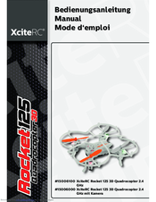XciteRC Rocket 125 3D 15006000 Manual