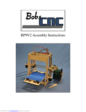 BobsCNC RP9V2 Assembly Instructions Manual