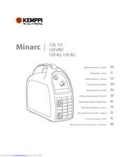 Kemppi Minarc 151 Operating Manual