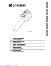 Gardena 1242 Operating Instructions Manual