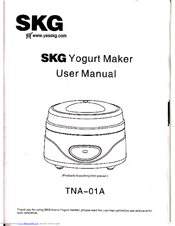 SKG TNA-01A User Manual