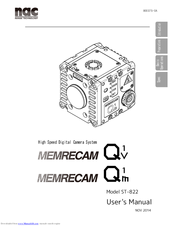 NAC Image Technology Memrecam Q1m User Manual
