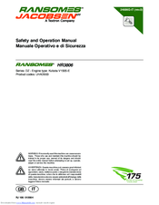 Jacobsen ransomes hr3806 Safety And Operation Manual