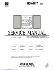 Aiwa NSX-R17 Service Manual