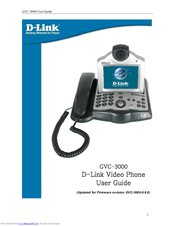 D-Link GVC-3000 User Manual