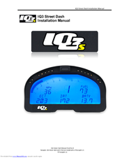 Racepak IQ3 Drag Dash Installation Manual