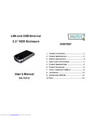 Digitus DA-70516 User Manual