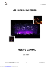 LED Horizon DMX 203-RGBW User Manual
