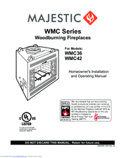 Majectic WMC36 Owners Installation And Operating Manual