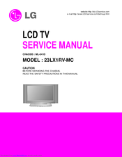 LG 23LX1RV-MC Service Manual