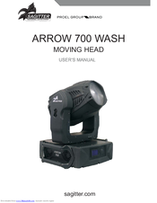 Sagitter ARROW 700 WASH User Manual
