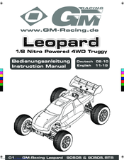 GM-Racing Leopard 90505 Instruction Manual