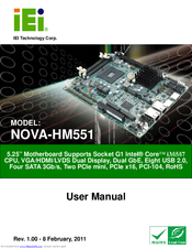 IEI Technology NOVA-HM551 User Manual