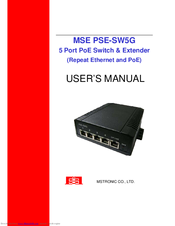 MSTRONIC MSE PSE-SW5G User Manual