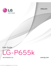 LG LG-P655k User Manual