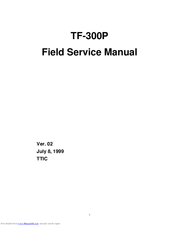 Oki TF-300P Field Service Manual