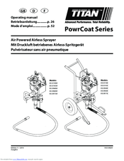 Titan PowrCoat 960 Operating Manual