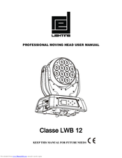 red lighting Classe LWB 12 User Manual