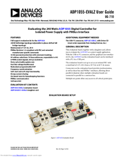 Analog Devices ADP1055-EVALZ User Manual