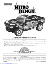 Duratax NITRO DEMON Assembly And Operation Manual