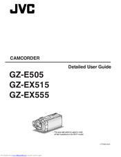 JVC Everio GZ-EX555 User Manual