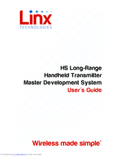 Linx OTX-418-HH-LR8-HS User Manual