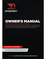 Dynacraft 24V eSKATEBOARD Owner's Manual