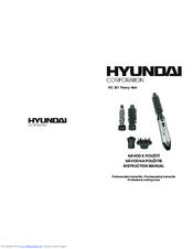 Hyundai HC 321 Fancy Hair Instruction Manual