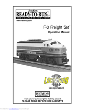 Rail King F-3 Freight Set Operation Manual