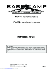 Base Camp F235782 Instructions For Use Manual