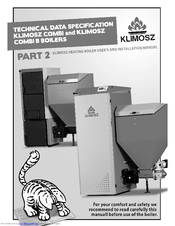 Klimosz Combi B 15 Technical Data Manual
