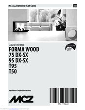 MCZ FORMA WOOD T50 Installation And User Manual