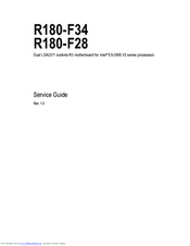 Gigabyte R180-F28 Service Manual